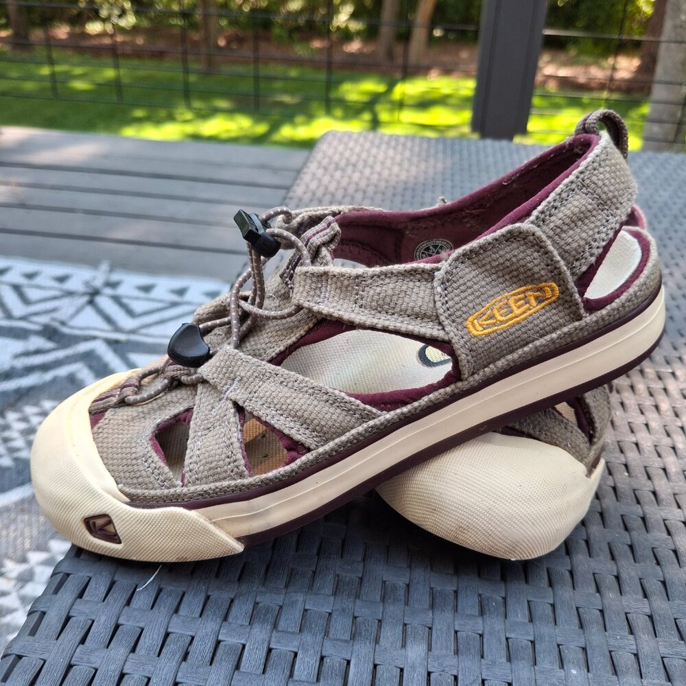 Keen Coronado canvas sport sandals women's size 8 US
